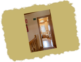 Pasillo de la primera planta