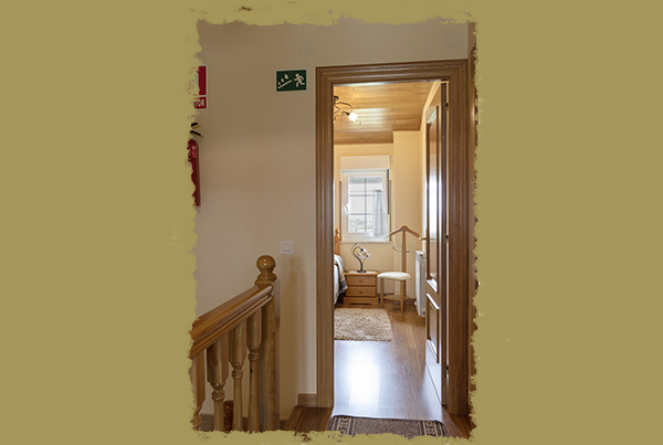 Pasillo de la la primera planta